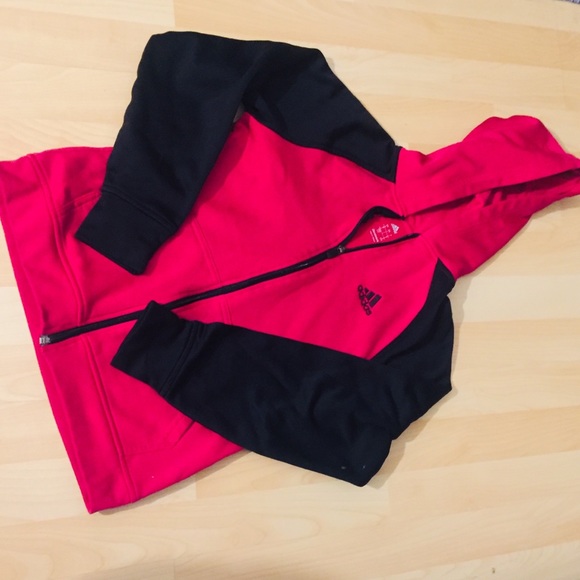 Adidas  Jacket . Size Girls/ Junior Large - Picture 3 of 8